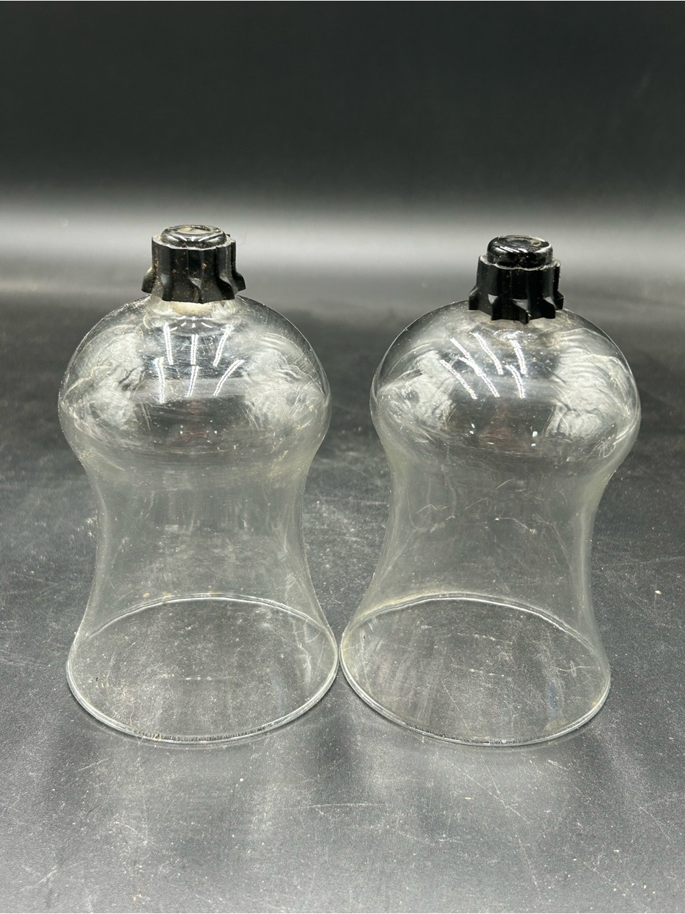 Vintage Home Interior clear votive holders